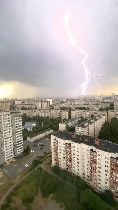 И снимок он тоже успел сделать! | Источник: читатель E1.RU
