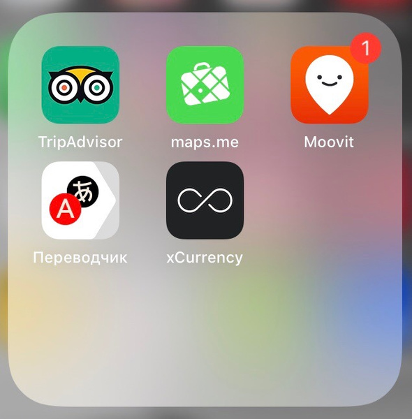 App-набор путешественника