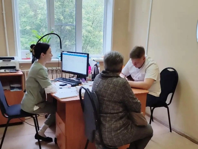 Для уточнения диагноза на месте провели диагностическую биопсию | Источник: Рязанский онкологический диспансер / Vk.com