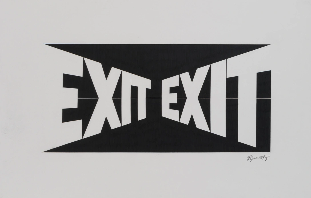 Эрик Булатов. «Exit-Exit», 2019. Галерея pop/off/art. | Источник: архив пресс-служб
