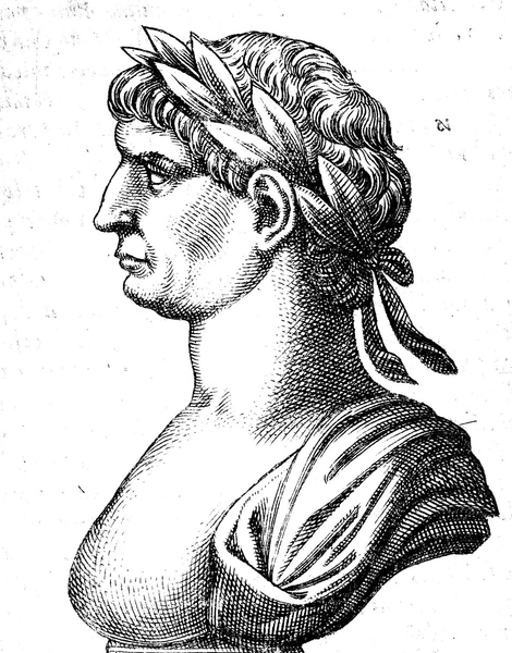 Марк Ульпий Траян. Гравюра XVI в. | Источник: Biblioteca comunale di Trento