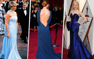 20 самых красивых синих платьев в истории моды — вам точно захочется такие же