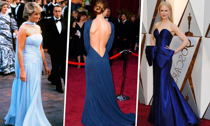 20 самых красивых синих платьев в истории моды