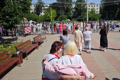 В Петербурге эвакуировали пациентов роддома и больницы