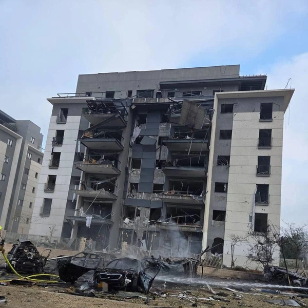 Последствия прилета в Беэр-Шеве | Источник: Tasnim News