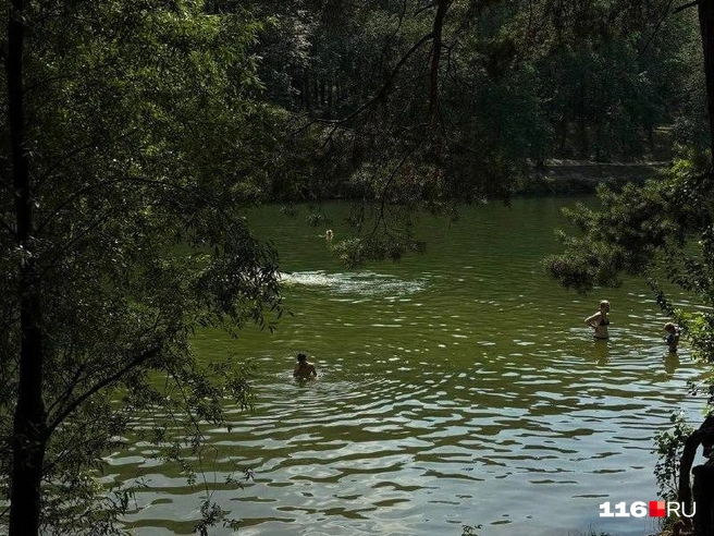 На фото — озеро Комсомольское | Источник: Регина Алтынбаева / 116.RU