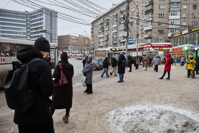 Новосибирцы критикуют транспортный узел на площади Калинина