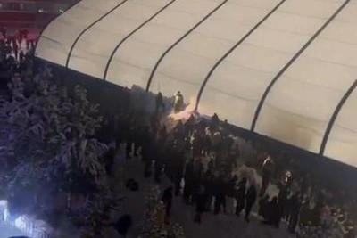 Видео спасения детей из-под снега в Лянторе