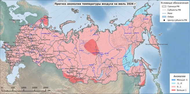 Июль не должен удивлять показателями | Источник: meteoinfo.ru