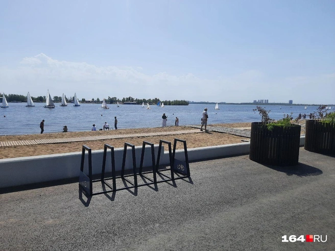 Раньше тут был один из диких пляжей Саратова | Источник: Сергей Гендин / 164.RU