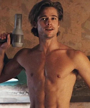 В Сеть утекли голые фото Брэда Питта и Гвинет Пэлтроу 30-летней давности