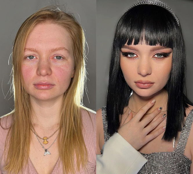Как профессиональный макияж меняет женщин