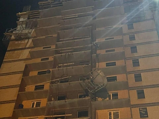Рабочий упал с бадьи для подачи бетона | Источник: ГСУ СК России по Красноярскому краю и Республике Хакасия / Telegram