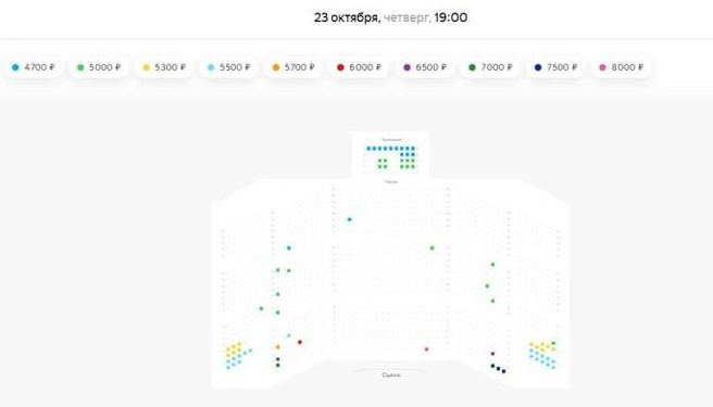 Билеты на сольник Орлова очень быстро раскупают  | Источник: afisha.yandex.ru