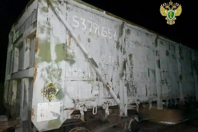 Пять вагонов сошли с путей на станции Медногорск