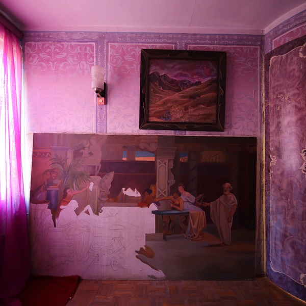 «Сиреневая» спальня.