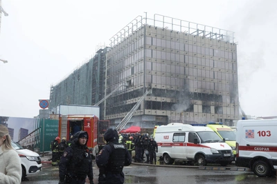 Пожар в инновационном центре на севере Москвы: 7 жертв