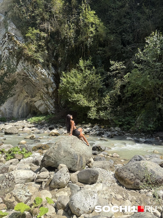 Фотографии в каньоне получаются красивые | Источник: Анна Грицевич / SOCHI1.RU