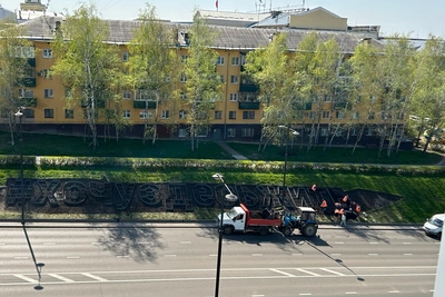 Новая клумба на Плехановском спуске появится к 9 мая