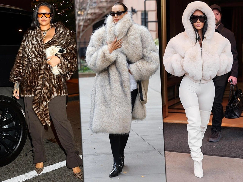 Шейк носит экошубу за 70 тысяч, Соболенко кутается в кожаный тренч: 50 декабрьских образов звезд