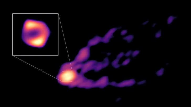 Вот первое в мире фото струи сверхмассивной черной дыры: объясняем, почему оно так важно для науки