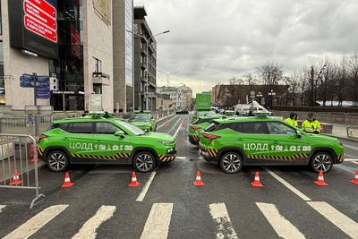 Улицы у Пушкинской площади перекрыли для кинофестиваля