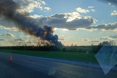Малореченский полигон в Елабуге тлеет третьи сутки