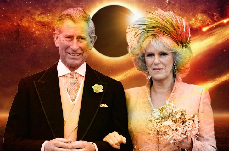 Свадебный минор: почему Затмение 8 апреля 2024 года трагически изменит судьбу короля Карла III и Камиллы