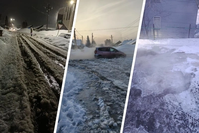 В Кемерове частный сектор на Южном затопило из-за прорывов