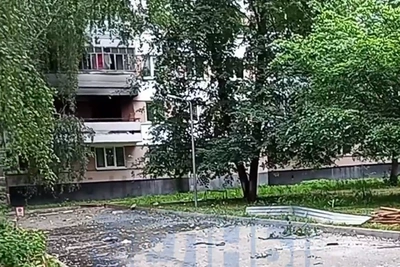 Взрыв газа в квартире Набережных Челнов: видео