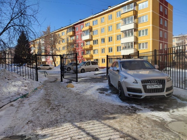 Парковка на этом месте может сгубить человеческую жизнь | Источник: читатель НГС