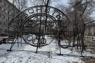 Вывеску «При запахе газа» сняли с крыши для реставрации