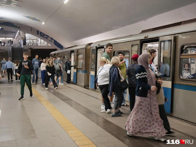 В этом году казанцы платили за проезд в метро 43 рубля | Источник: Лина Саитова / 116.RU