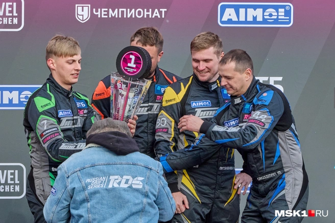 А вот и победители — TimeUp | Источник: Дмитрий Толстошеев / MSK1.RU
