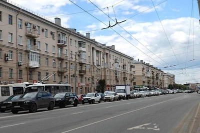 Омск: запрет поворота и новая схема на перекрестке
