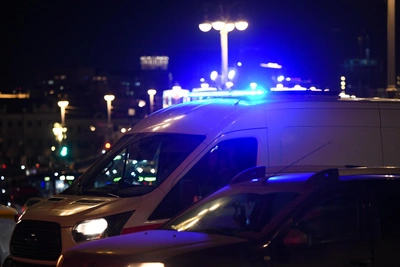 Пятикилометровая пробка на Каширском шоссе из-за аварии