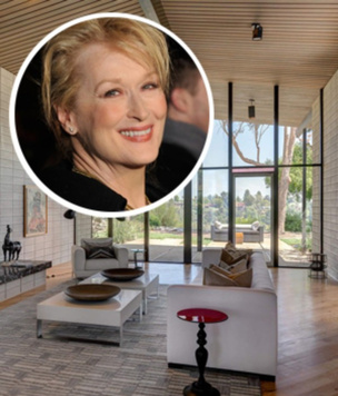 Новый дом Мерил Стрип в Калифорнии за  $ 3,6 миллионов
