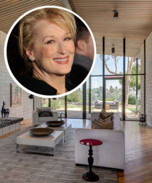Новый дом Мерил Стрип в Калифорнии за  $ 3,6 миллионов