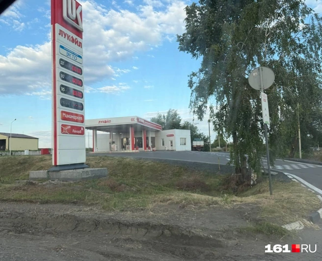 На «родионовской» трассе заправиться было сложно | Источник: Ренат Дайнутдинов / 161.RU