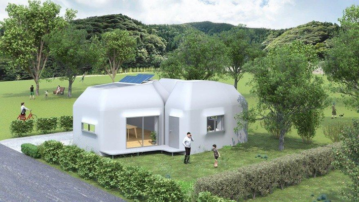 В Японии начали печатать дешевые 3D-дома — всего за 3,5 млн. рублей