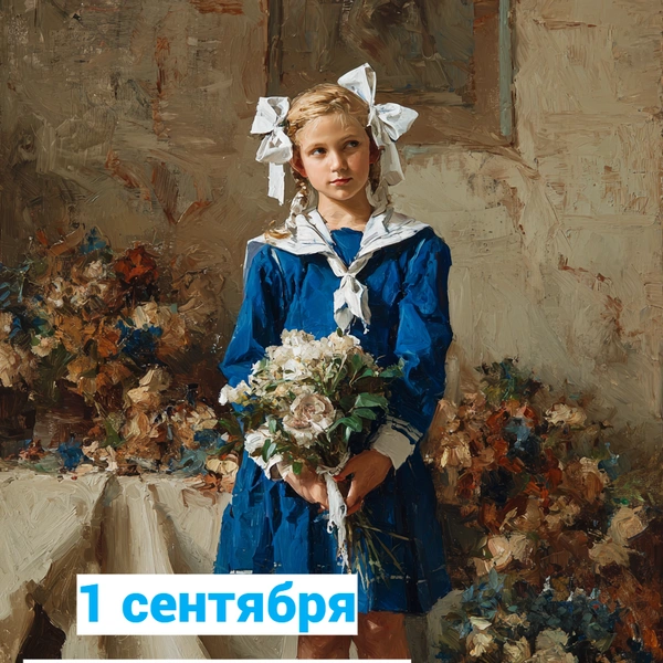открытка с 1 сентября, открытка с днем 1 сентября, открытка с днем знаний, открытки с днем знаний 1 сентября, открытка с 1 сентября первокласснику, открытки с 1 сентября учителю, открытка поздравление с 1 сентября | Источник: theDay/Midjourney