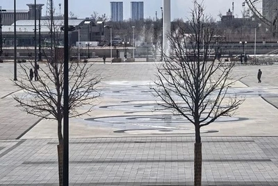 Фонтанная аллея в Благовещенске готовится к сезону