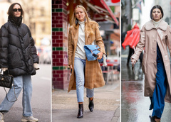 Как носить джинсы зимой: 30 модных идей