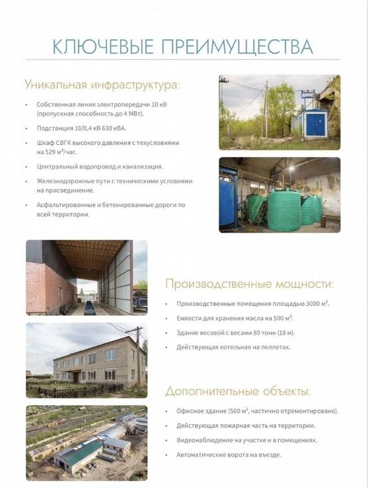 Как выглядит сам завод | Источник: avito.ru