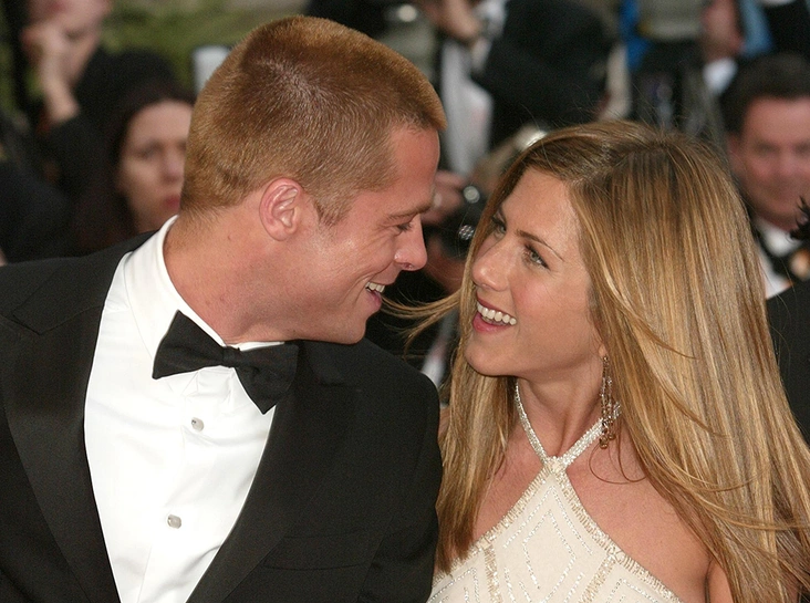 Брэд Питт и Дженнифер Энистон, 2004 год