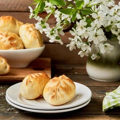 Вкусно, как у бабушки: постные пирожки с картофелем и грибами