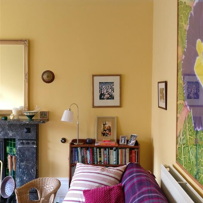 Оттенок Yellow Ground №218, Farrow & Ball.