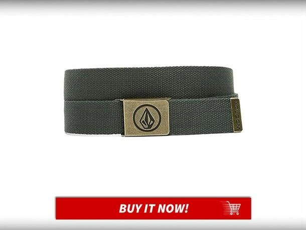 Ремень Volcom Web Belt с удобной застежкой