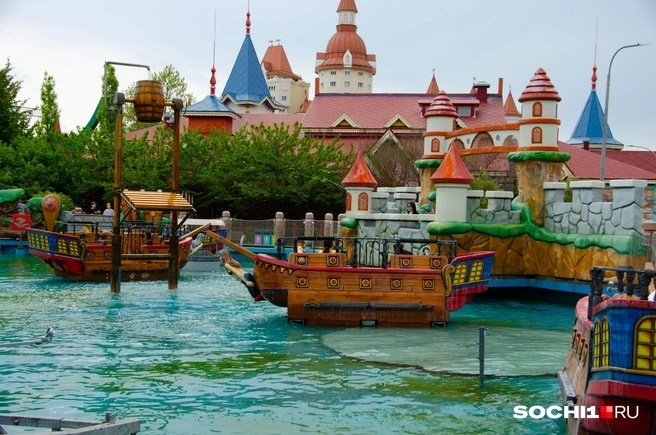 Аттракционы «Сочи Парка» | Источник: Оксана Витязь