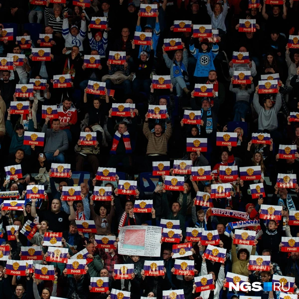 Фанаты устроили флешмоб  | Источник: Андрей Бортко / NGS.RU